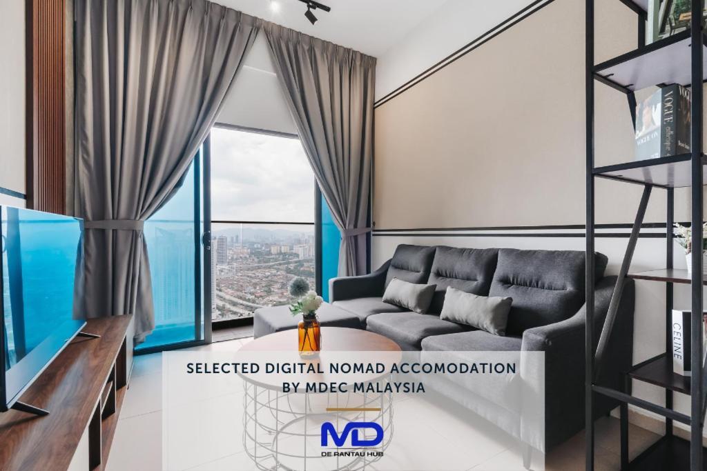 Nowhere 2Br & 2Bath Apartment With Balcony @ Reizz Residences Kuala Lumpur Extérieur photo
