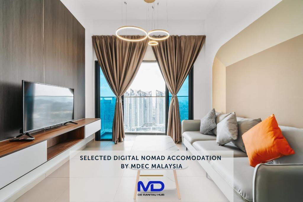 Nowhere 2Br & 2Bath Apartment With Balcony @ Reizz Residences Kuala Lumpur Extérieur photo