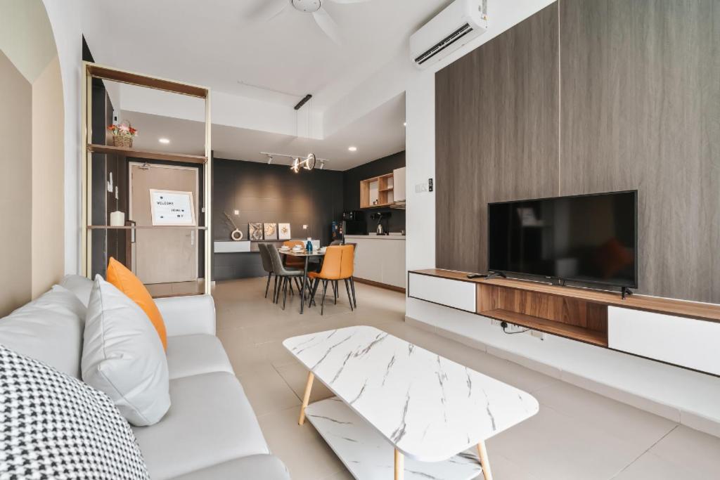 Nowhere 2Br & 2Bath Apartment With Balcony @ Reizz Residences Kuala Lumpur Extérieur photo